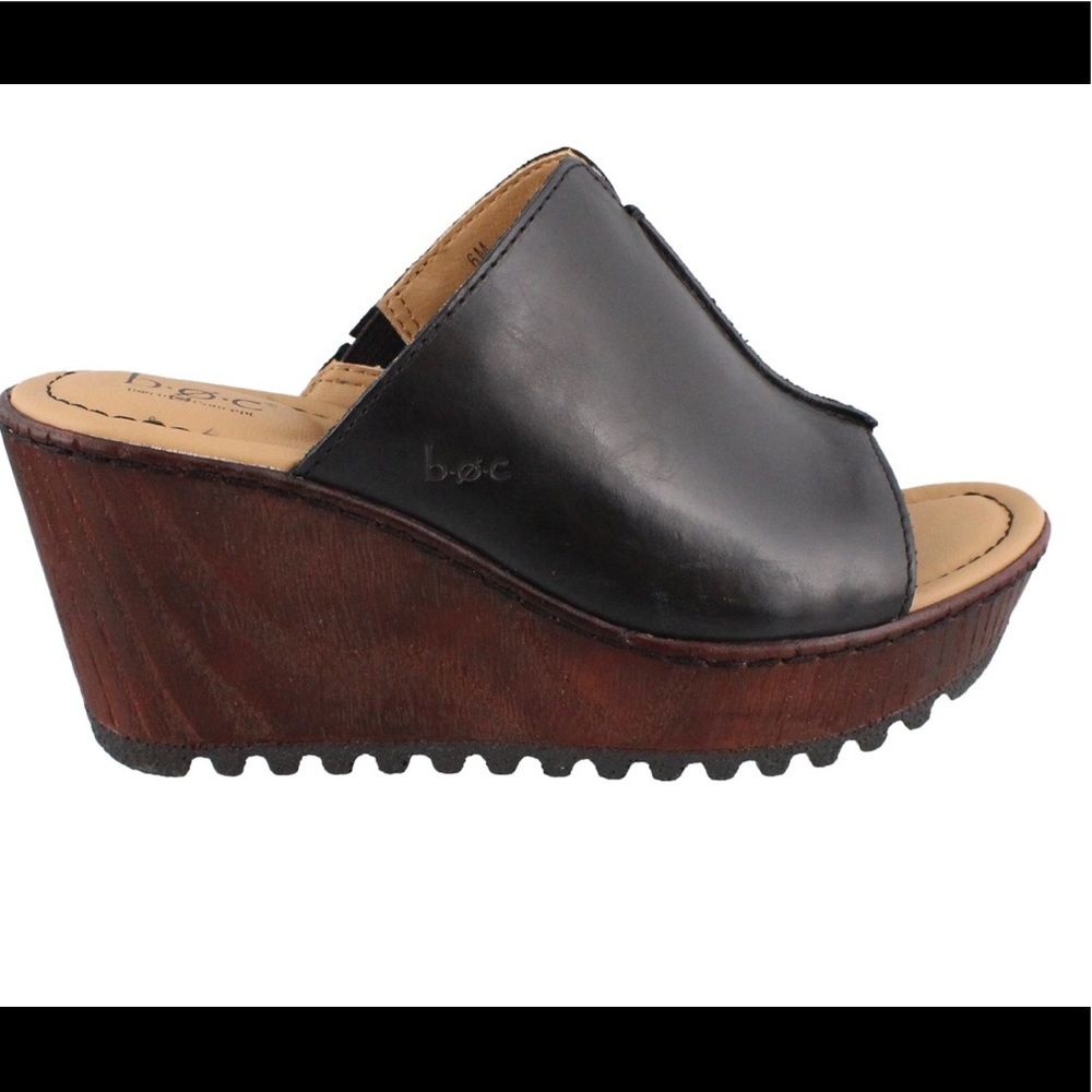 b.ø.c Teah Wedge 3 inch wedge 1 1/4 inch  platform